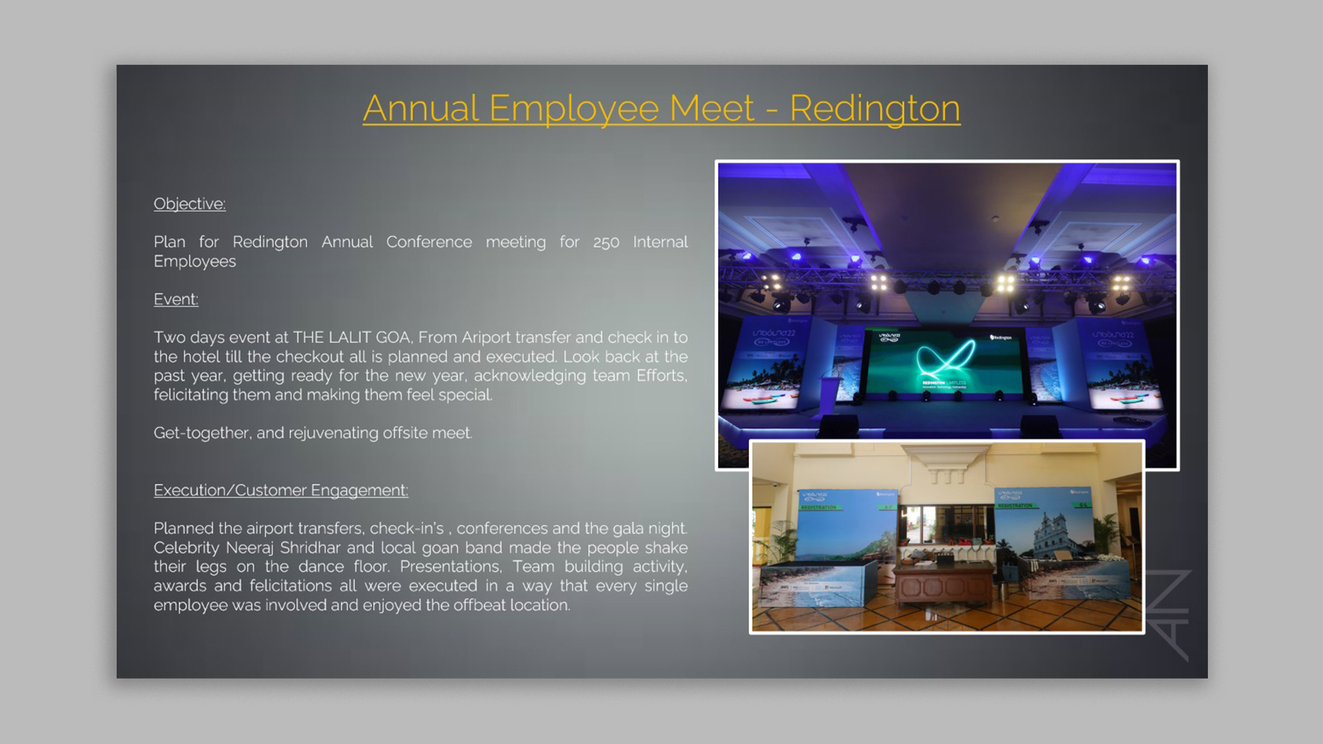 Annual Emplovee Meet - Redinaton