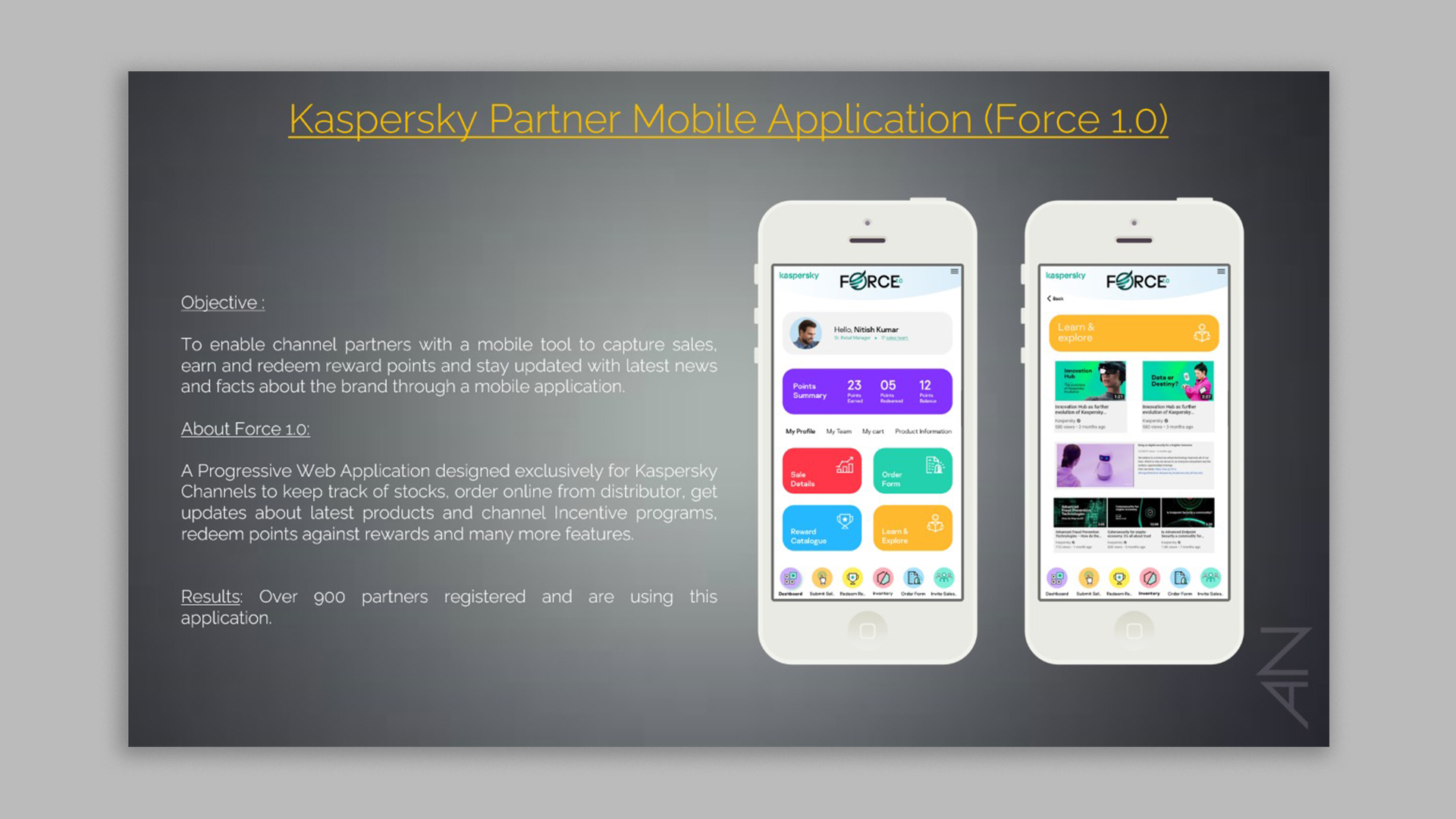 Kaspersky Partner Mobile Application (Force 1.0)