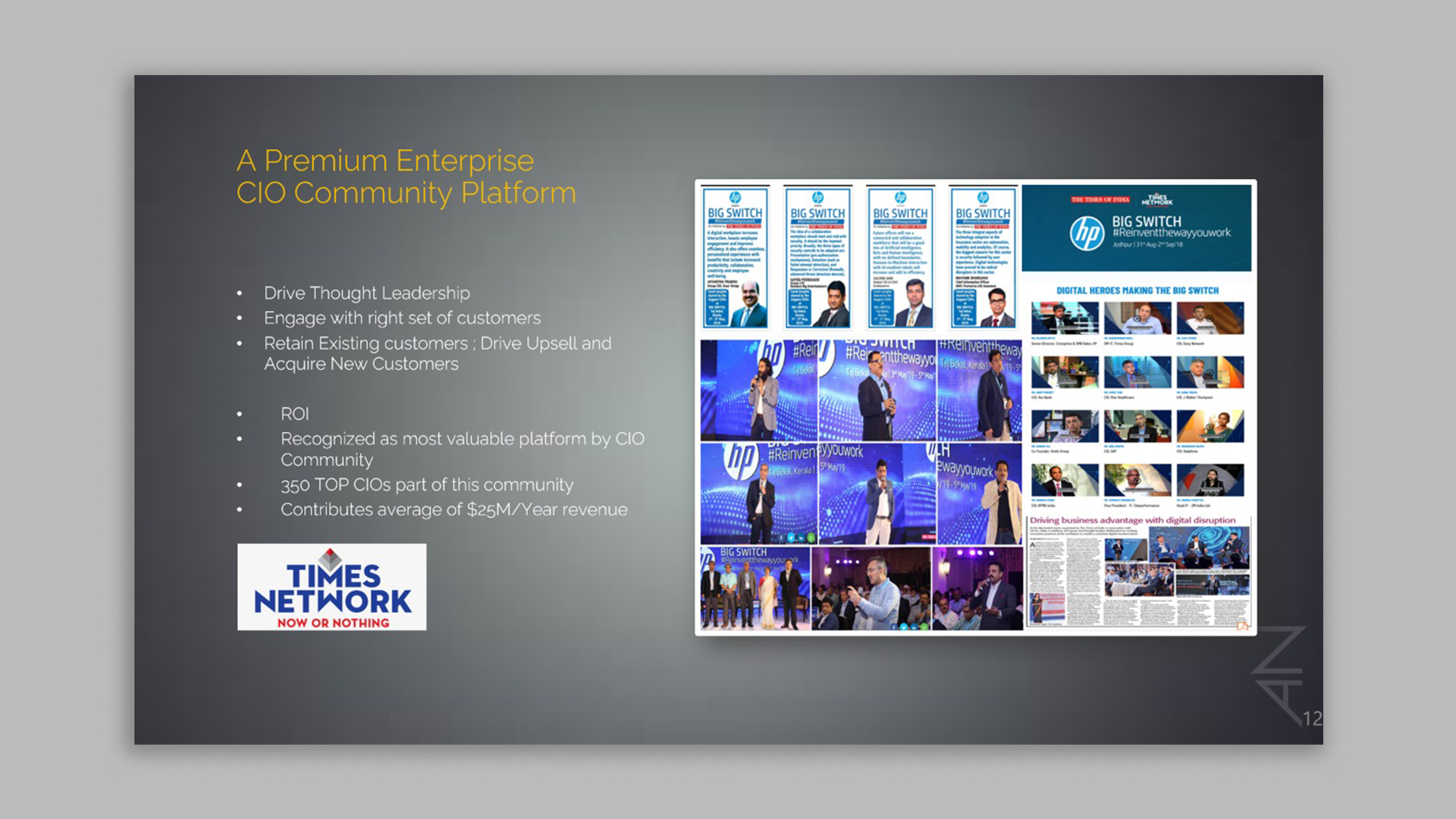 A Premium Enterprise CIO Community Platform
