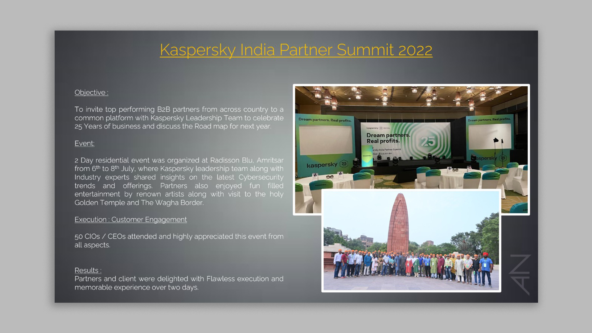 Kasperskv India Partner Summit 2022